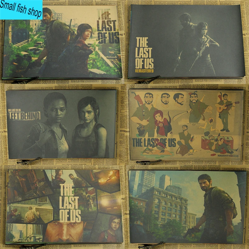The Last of Us Virtual game Home Furnishing decoration Kraft Game Poster Drawing core Wall stickers
The Last of Us Virtual game Home Furnishing decoration Kraft Game Poster Drawing core Wall stickers