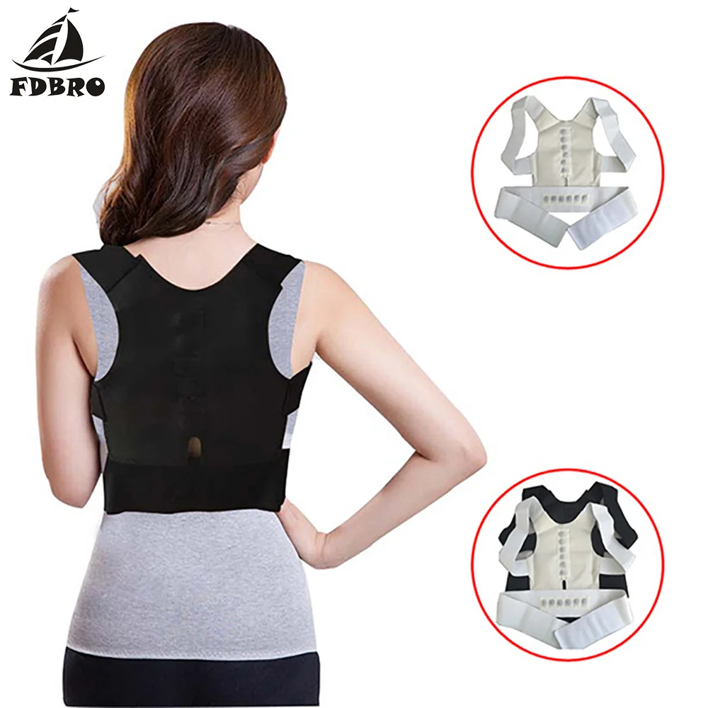 FDBRO Shoulder Brace Sport Magnetic Posture upper Back Support Corrector Medical Orthosis Corset Back Brace Posture Correction
FDBRO Shoulder Brace Sport Magnetic Posture upper Back Support Corrector Medical Orthosis Corset Back Brace Posture Correction