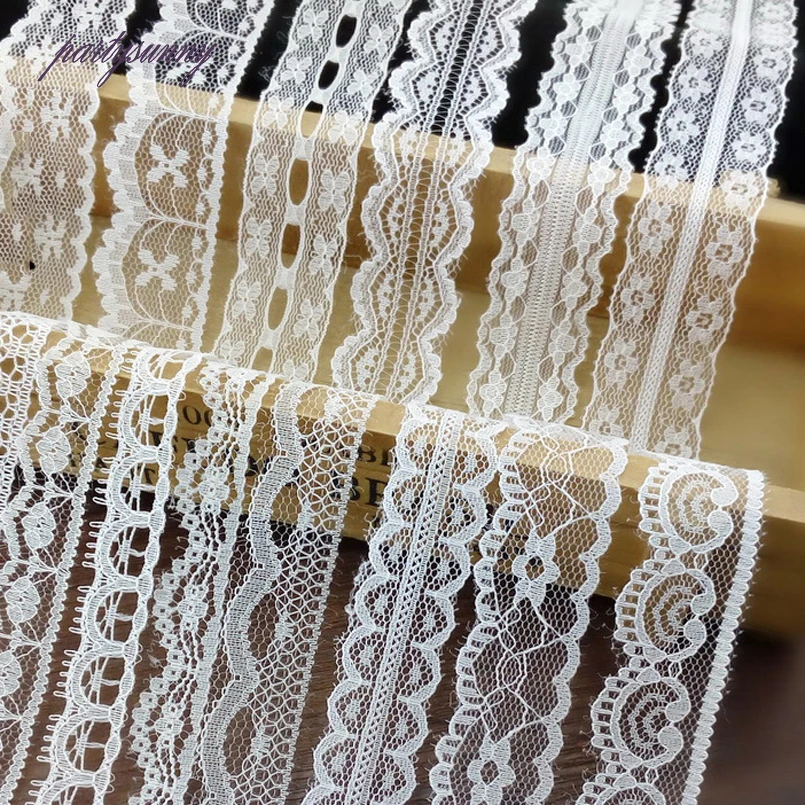 PF 10Yards/lot White Color Lace Ribbon Guipure Fringe Trim Fabric Lace for Needlework Curtain Clothing Applique Embroidery HB046
PF 10Yards/lot White Color Lace Ribbon Guipure Fringe Trim Fabric Lace for Needlework Curtain Clothing Applique Embroidery HB046