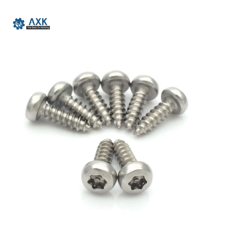 10Pcs M2 M2.5 M3 M4 304 Stainless Steel Torx Pan Head Screw Six-Lobe Round Head Machine self-tapping screw Security Screws
10Pcs M2 M2.5 M3 M4 304 Stainless Steel Torx Pan Head Screw Six-Lobe Round Head Machine self-tapping screw Security Screws