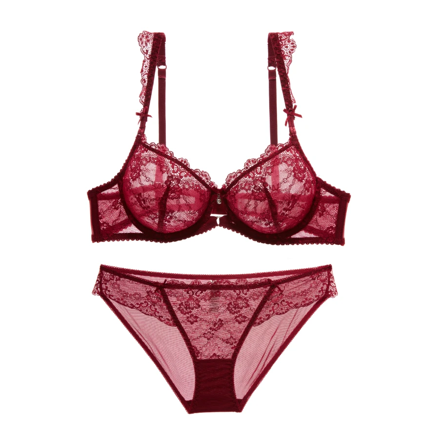 Fashion ultra-thin sponge breathable transparent sexy lace bra set push up underwear plus size bra female thin bra and panties
Fashion ultra-thin sponge breathable transparent sexy lace bra set push up underwear plus size bra female thin bra and panties