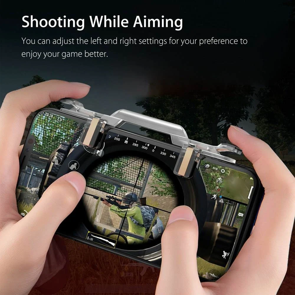 G2K PUBG Mobile Phone Game Trigger Game Controller Integrated Design Flexible Operation With Sensitive Button
G2K PUBG Mobile Phone Game Trigger Game Controller Integrated Design Flexible Operation With Sensitive Button