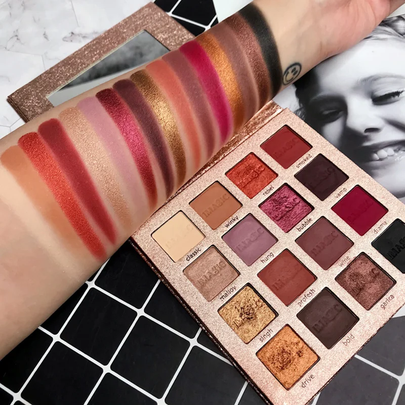 IMAGIC 16 Colors Nocturne Eyeshadow Palette Makeup Eye Shadow Pallete Matte Shimmer Glitter Pigmented Smoky Natural Eyes Make Up
IMAGIC 16 Colors Nocturne Eyeshadow Palette Makeup Eye Shadow Pallete Matte Shimmer Glitter Pigmented Smoky Natural Eyes Make Up