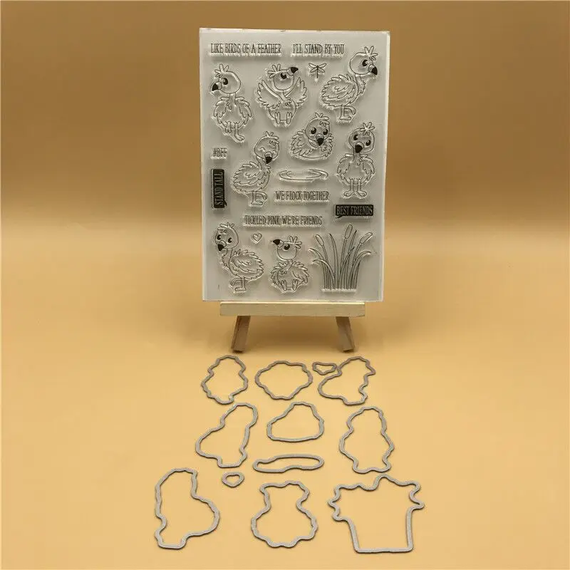 Bird Metal Cutting Dies and stamp Stencils for DIY Scrapbooking/ Decorative Embossing DIY Paper Cards Making
Bird Metal Cutting Dies and stamp Stencils for DIY Scrapbooking/ Decorative Embossing DIY Paper Cards Making