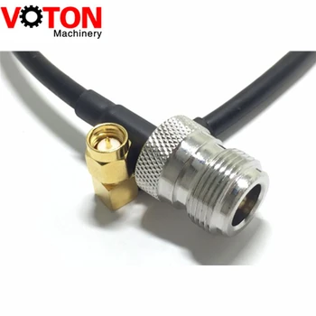 Free shipping 5 piece Length 1Meter Cable Assemblies Right Angle SMA Male R/A To Female N Type LMR195 Coaxial Cable
Free shipping 5 piece Length 1Meter Cable Assemblies Right Angle SMA Male R/A To Female N Type LMR195 Coaxial Cable