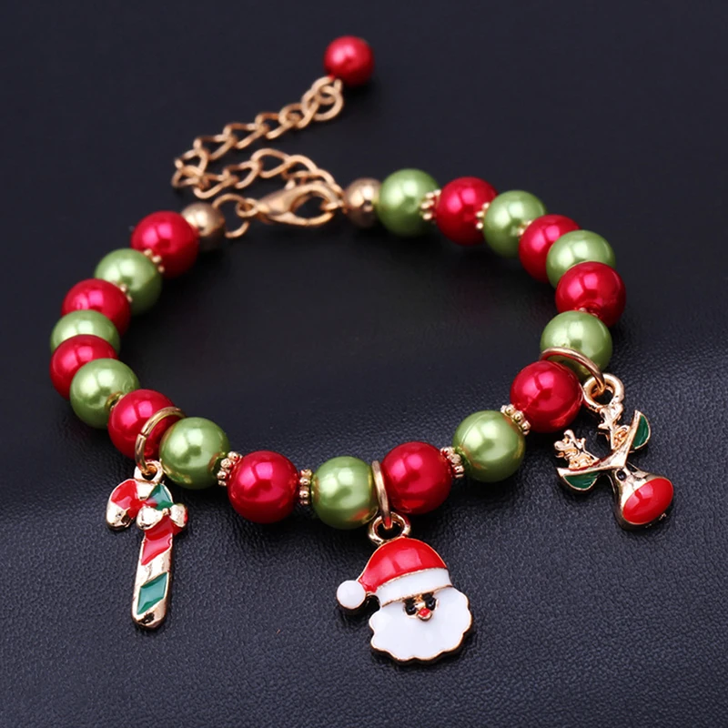 2019 Happy New Year Christmas Ornaments Xmas Christmas Santa Claus Bracelet Pendant Christmas Decoration for Home
2019 Happy New Year Christmas Ornaments Xmas Christmas Santa Claus Bracelet Pendant Christmas Decoration for Home