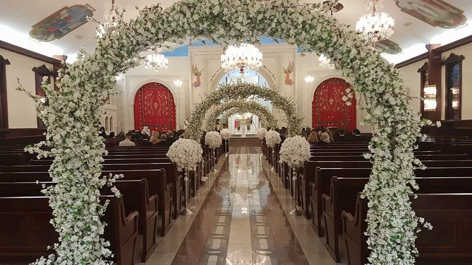 2.4 m *2.4 m wedding arch frame Bridal arch frame background decoration cherry blossom arch round flower door frame wedding deco
2.4 m *2.4 m wedding arch frame Bridal arch frame background decoration cherry blossom arch round flower door frame wedding deco
