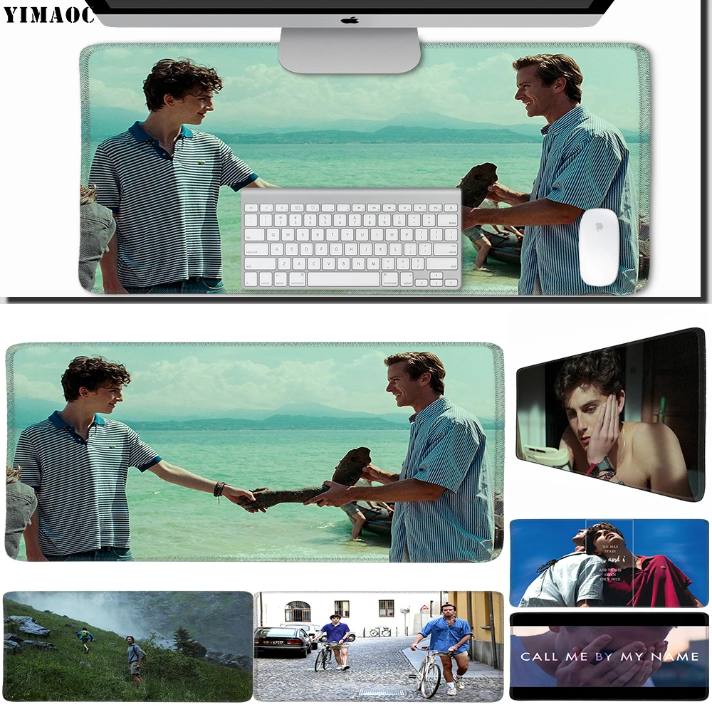 YIMAOC 40*90 cm Large Mouse Pad Gamer Mousepad Rubber Gaming Desk Mat with Locking Edge Call Me By Your Name
YIMAOC 40*90 cm Large Mouse Pad Gamer Mousepad Rubber Gaming Desk Mat with Locking Edge Call Me By Your Name