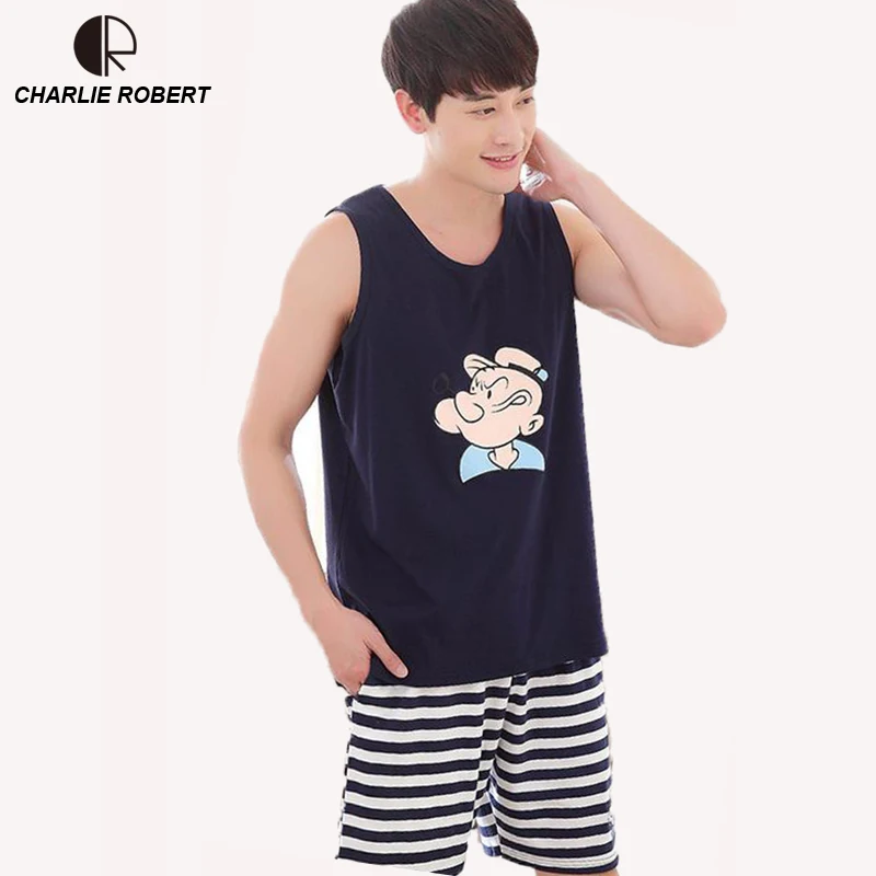 New Summer Sleepwear men Pajama Couple Knitted Cotton Suit Nightwear Causal Lounge AP412 Free Shipping
New Summer Sleepwear men Pajama Couple Knitted Cotton Suit Nightwear Causal Lounge AP412 Free Shipping