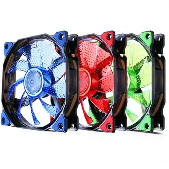 ABS Silent Computer Cooling Fan Streamer Fan 12cm 15 LED Light for PC Chassis CPU Blue/Red/Green/Colorful
ABS Silent Computer Cooling Fan Streamer Fan 12cm 15 LED Light for PC Chassis CPU Blue/Red/Green/Colorful