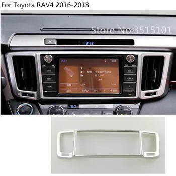 car ABS chrome Switch vent outlet Middle air condition Navigation GPS panel Control trim frame For toyota RAV4 2016 2017 2018
car ABS chrome Switch vent outlet Middle air condition Navigation GPS panel Control trim frame For toyota RAV4 2016 2017 2018