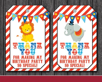 Personalized Circus Favor Tags,Animal Thank you Tags,Gift Favors, Birthday party decorations kids, Party supplies Baby Shower
Personalized Circus Favor Tags,Animal Thank you Tags,Gift Favors, Birthday party decorations kids, Party supplies Baby Shower