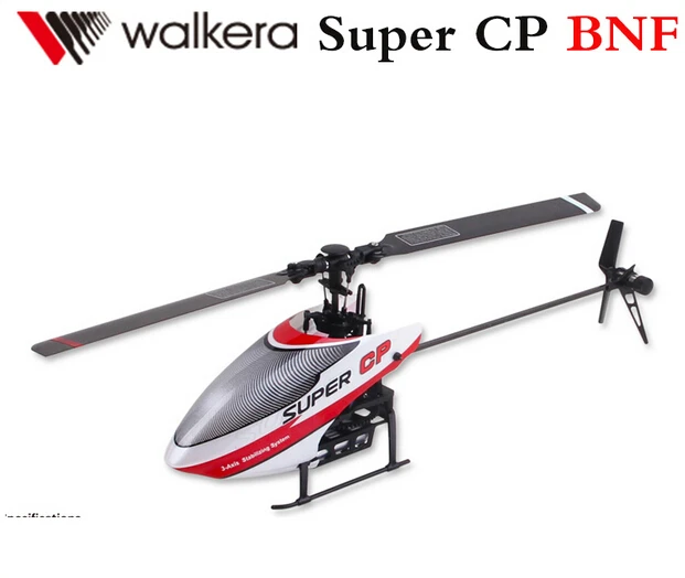 Original Walkera Super CP BNF (without Transmitter, With Battery+Charger ) 6CH Flybarless 3D RC Helicopter Designed For Beginner
Original Walkera Super CP BNF (without Transmitter, With Battery+Charger ) 6CH Flybarless 3D RC Helicopter Designed For Beginner