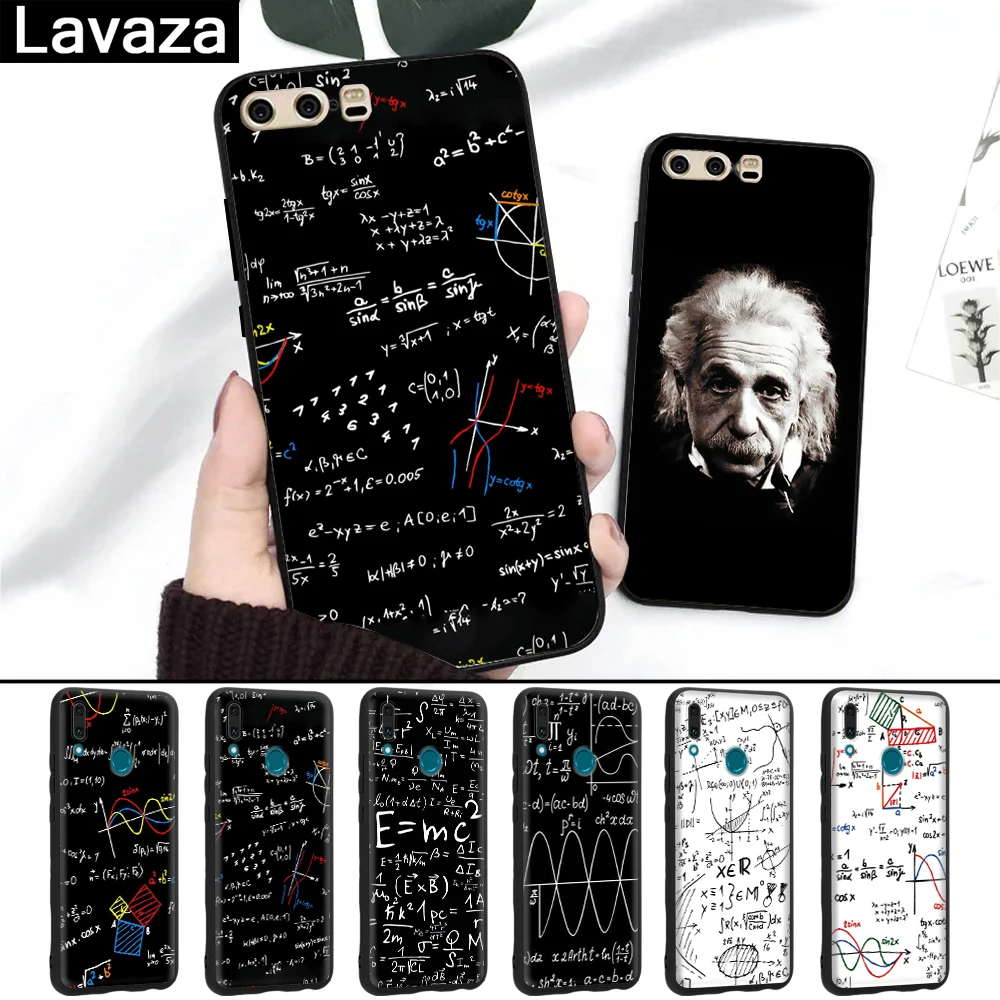 Lavaza mc2 with E=mc Math Albert Einstein Silicone Case for Huawei P8 Lite 2015 2017 P9 2016 Mini P10 P20 Pro P Smart 2019
Lavaza mc2 with E=mc Math Albert Einstein Silicone Case for Huawei P8 Lite 2015 2017 P9 2016 Mini P10 P20 Pro P Smart 2019