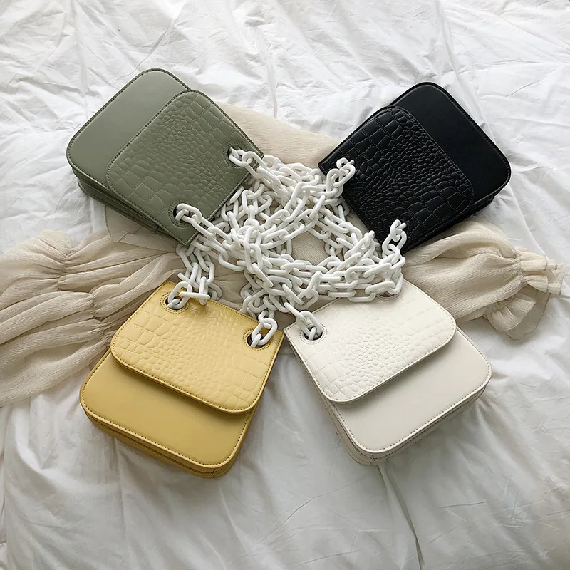 Alligator Handbag Chain Bag Flap Bag Luxury Crossbody Women Bags Designer PU Leather Messenger Shoulder Bags For Women 2019
Alligator Handbag Chain Bag Flap Bag Luxury Crossbody Women Bags Designer PU Leather Messenger Shoulder Bags For Women 2019