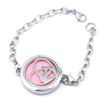 10pcs/lot 30mm Stainless Steel Magnet Open Women Mother And Kids Essential Oil Aroma Diffuser Perfume Locket Bracelet 
10pcs/lot 30mm Stainless Steel Magnet Open Women Mother And Kids Essential Oil Aroma Diffuser Perfume Locket Bracelet