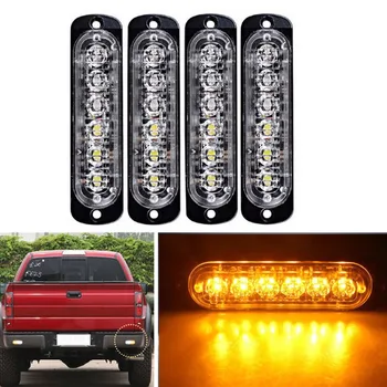 2pcs Car-Styling Bright White / Yellow Amber 6 LED Car Truck Van Beacon Strobe Warning Flashing Emergency Grille Police Light
2pcs Car-Styling Bright White / Yellow Amber 6 LED Car Truck Van Beacon Strobe Warning Flashing Emergency Grille Police Light