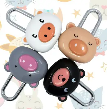 20 pcs/ lot Cute cartoon lock pattern cabinet suitcase Padlock 
20 pcs/ lot Cute cartoon lock pattern cabinet suitcase Padlock