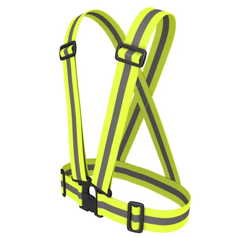 Sports Safety Reflective Vest Fluorescent Luminous Stripes Wrist Band Cycling Running Reflective Straps Vest Safety Belt
Sports Safety Reflective Vest Fluorescent Luminous Stripes Wrist Band Cycling Running Reflective Straps Vest Safety Belt