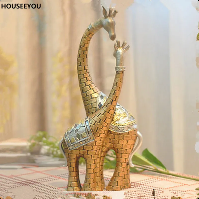 European Deer Ornaments Resin Home Decor Figurines Accessories Giraffe Lovers Retro Figurine Miniatures Decoration Crafts Gifts
European Deer Ornaments Resin Home Decor Figurines Accessories Giraffe Lovers Retro Figurine Miniatures Decoration Crafts Gifts
