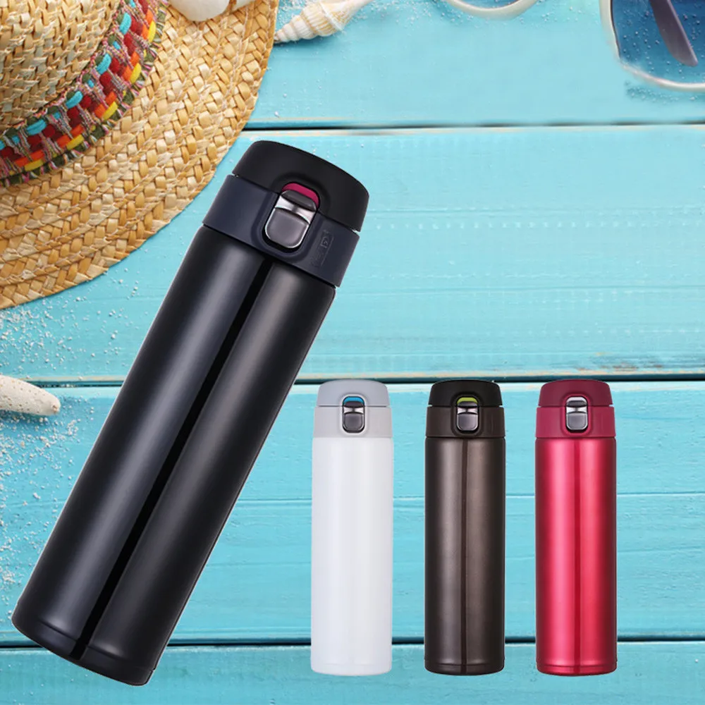 

Travel Mug Office Coffee Teathermos bottle Water Bottle Cups thermos Stainless Steel Cup vaso termico acero inoxidable