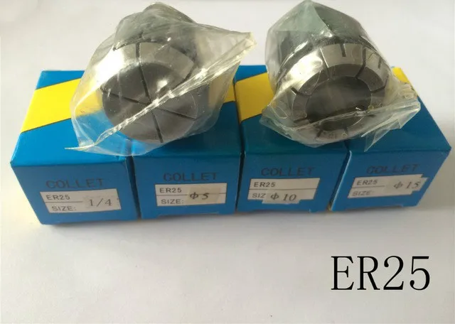 ER25 12.7mm(1/2") Precision Spring Collets High Quality For Collet chuck CNC Milling lathe
ER25 12.7mm(1/2") Precision Spring Collets High Quality For Collet chuck CNC Milling lathe