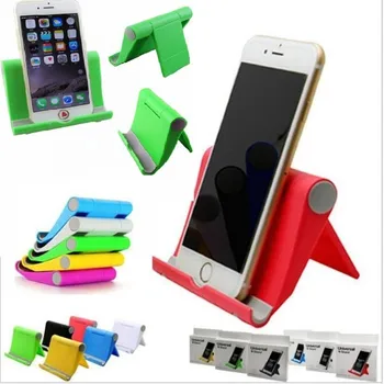 100PCS Foldable Stand Holder Portable Desktop Adjustable Bracket Lazy Mount Holder for iphone 7 Samsung HTC Cell phone
100PCS Foldable Stand Holder Portable Desktop Adjustable Bracket Lazy Mount Holder for iphone 7 Samsung HTC Cell phone
