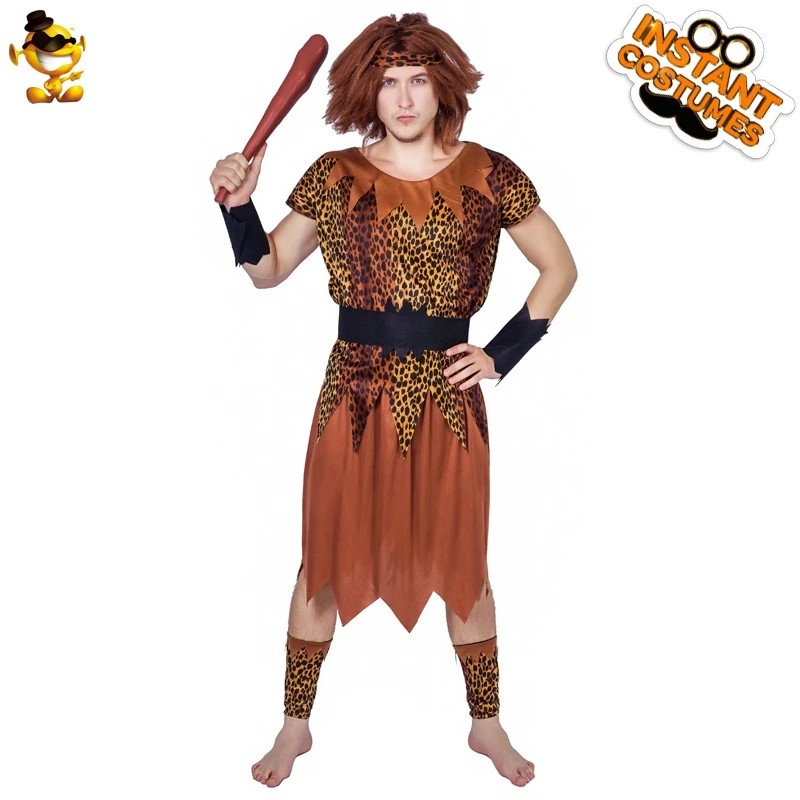 Adult Men's Caveman Costume Tunic Tarzan Prehistoric Jungle Outfit Costume Role Play Caveman Halloween Party
Adult Men's Caveman Costume Tunic Tarzan Prehistoric Jungle Outfit Costume Role Play Caveman Halloween Party