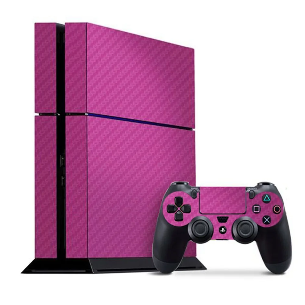 Carbon Fiber PS4 Skin Sticker Decal for Sony Playstation 4 Console and 2 Controllers PS4 Skin Sticker
Carbon Fiber PS4 Skin Sticker Decal for Sony Playstation 4 Console and 2 Controllers PS4 Skin Sticker