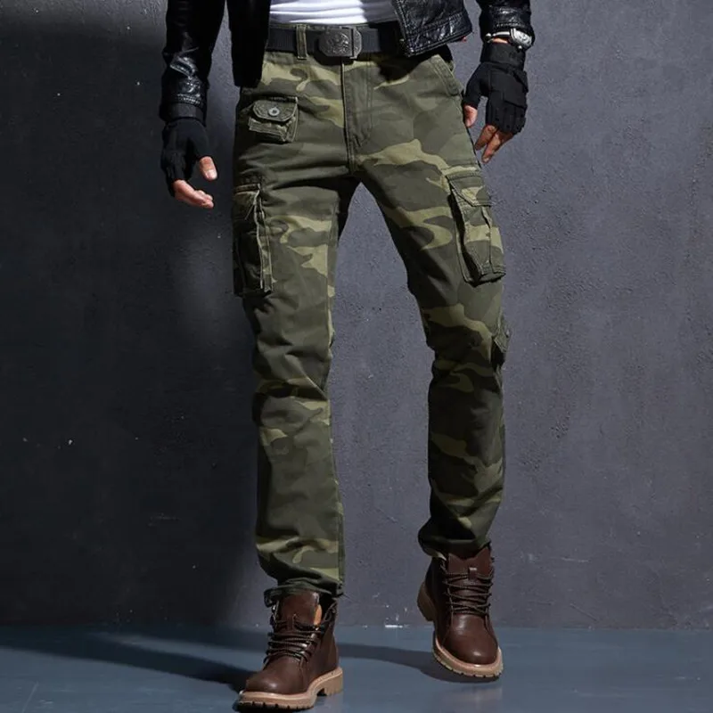 Новые военные тактические камуфляжные штаны-карго мужские армейские брюки в