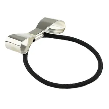 BUAS Fashion Polish Metal Bow Tie Hair Band Cuff Wrap Pony Tail Holder Headband (Silver)
BUAS Fashion Polish Metal Bow Tie Hair Band Cuff Wrap Pony Tail Holder Headband (Silver)