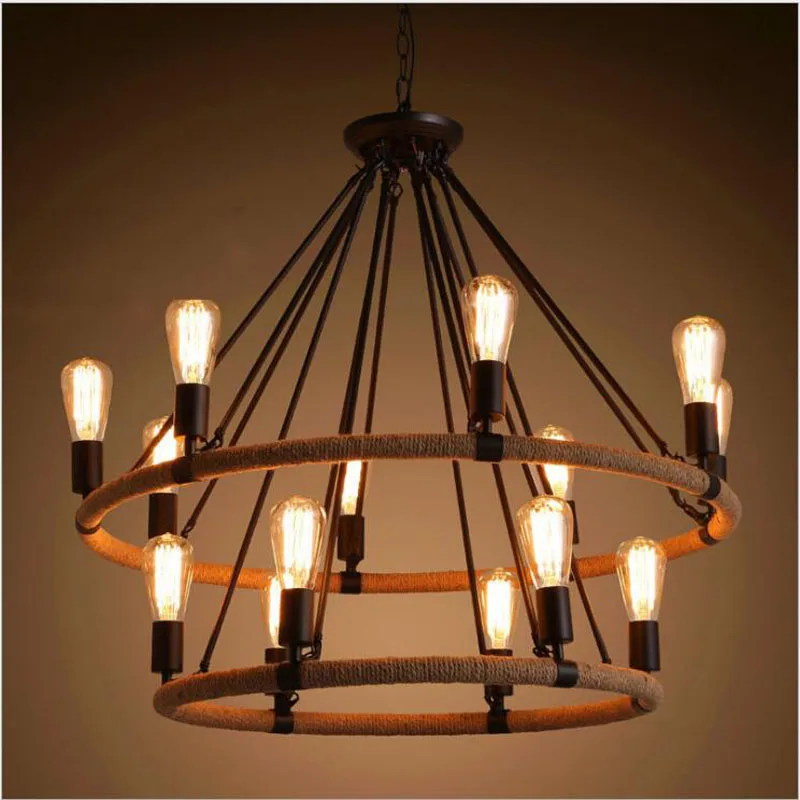 chandelier American iron art retro industrial wind LOFT restaurant bar clothing store double circle candle chandelier led lamp
chandelier American iron art retro industrial wind LOFT restaurant bar clothing store double circle candle chandelier led lamp