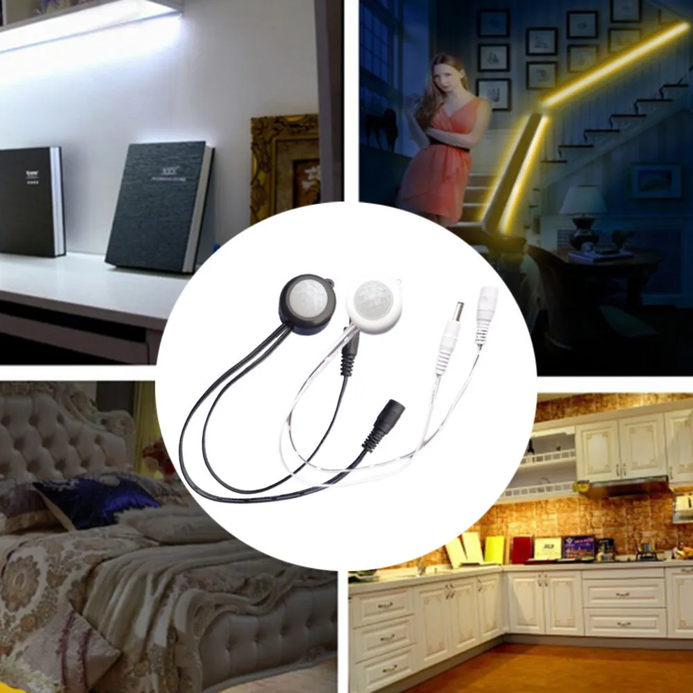 LAIDEYI DC5V-24V Infrared Sensor Human Body + Light Sensor Switch For LED Light Strip Bar Sensor LED Light Dimmer Switch
LAIDEYI DC5V-24V Infrared Sensor Human Body + Light Sensor Switch For LED Light Strip Bar Sensor LED Light Dimmer Switch