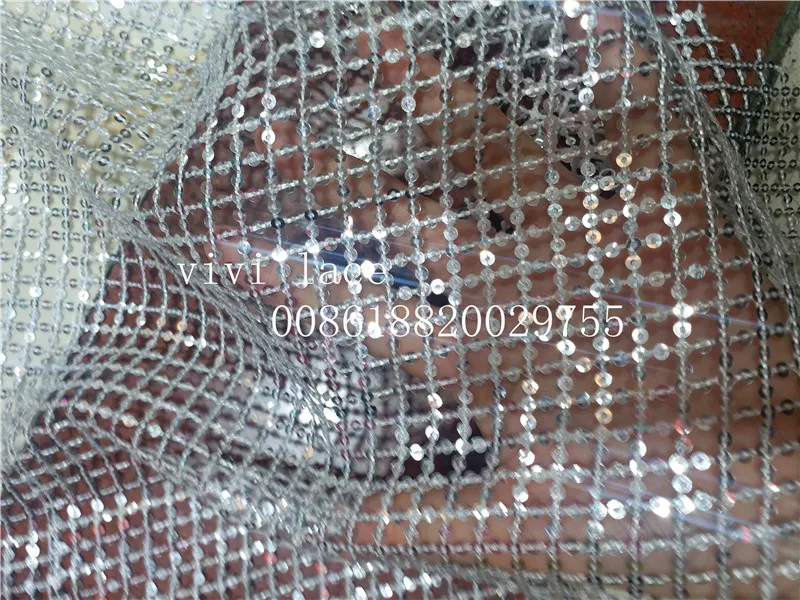 jy001#5yards silver grid sequin embroidery new tulle mesh lace fabric for wedding dress/evening dress,ship by dhl
jy001#5yards silver grid sequin embroidery new tulle mesh lace fabric for wedding dress/evening dress,ship by dhl