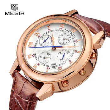 MEGIR Original Military Watch Men Quartz Wristwatch Clock Genuine Leather Bracelet Roman Dial Watches Relogios Masculino 2013 
MEGIR Original Military Watch Men Quartz Wristwatch Clock Genuine Leather Bracelet Roman Dial Watches Relogios Masculino 2013