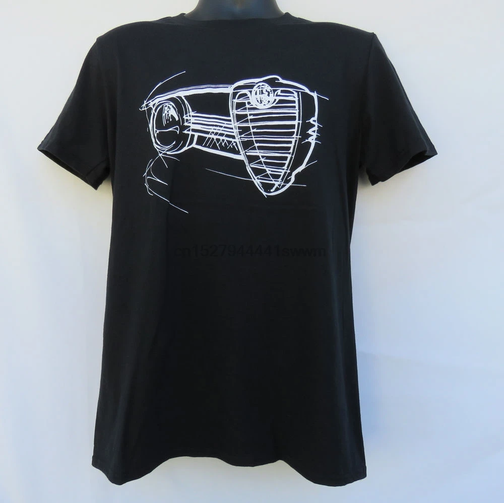 Alfa Romeo Giulia Sprint GTA sports car t-shirt black SCCA Racing Short Sleeve O-Neck Cotton T shirt
Alfa Romeo Giulia Sprint GTA sports car t-shirt black SCCA Racing Short Sleeve O-Neck Cotton T shirt