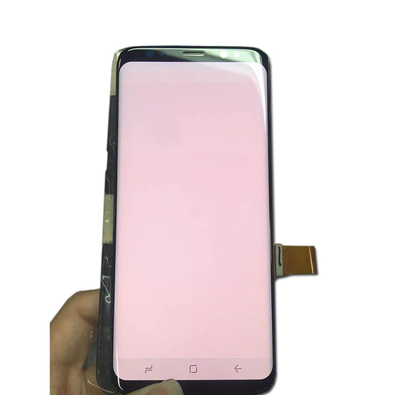 100% AMOLED 5.8" LCD For Samsung S8 G950F G950U G950 S8 Plus Display +Touch Screen Assembly Replacement +Frame Red Burn-Shadow
100% AMOLED 5.8" LCD For Samsung S8 G950F G950U G950 S8 Plus Display +Touch Screen Assembly Replacement +Frame Red Burn-Shadow