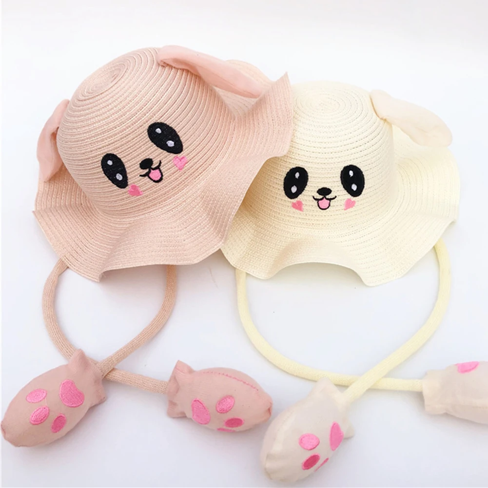 Moving Ears Hat Summer Children Visor Cap Polyester Cute Moving Ears Kids Cartoon Embroidered Protection Sun Light Fisherman Cap
Moving Ears Hat Summer Children Visor Cap Polyester Cute Moving Ears Kids Cartoon Embroidered Protection Sun Light Fisherman Cap