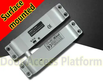 High end Surface mounted Drop Bolt Lock for Door Accesscontroller system, NC Open mountedon the doorframe 4 cables, Not embedded
High end Surface mounted Drop Bolt Lock for Door Accesscontroller system, NC Open mountedon the doorframe 4 cables, Not embedded