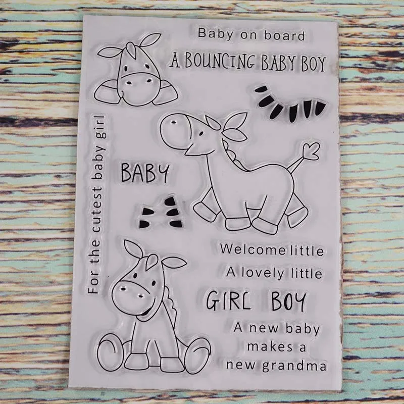 Baby girl/boy Transparent clear stamp for DIY Scrapbooking/Card Making/Kids Christmas Fun Decoration Supplies
Baby girl/boy Transparent clear stamp for DIY Scrapbooking/Card Making/Kids Christmas Fun Decoration Supplies
