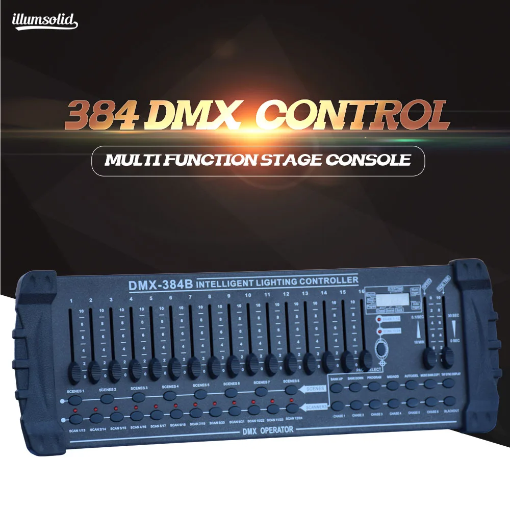 384 DMX Consoles Professional Stage Lights moving head beam light console | Лампы и освещение