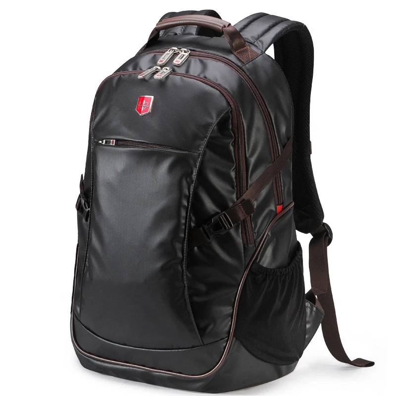 Brand Swiss Waterproof Leather Backpack Men Computer Bag 15 Inch Laptop Famale Travel Backpacks School Bags for teenager Mochila
Brand Swiss Waterproof Leather Backpack Men Computer Bag 15 Inch Laptop Famale Travel Backpacks School Bags for teenager Mochila