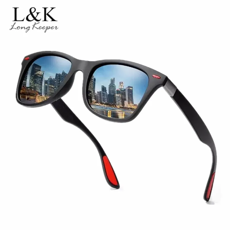 Long Keeper Brand Driving Men Women Classic Retro Rivet Polarized Sunglasses Lighter Design Square Frame 100% UV Protection
Long Keeper Brand Driving Men Women Classic Retro Rivet Polarized Sunglasses Lighter Design Square Frame 100% UV Protection