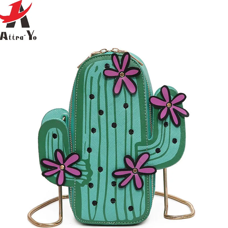 Atrra-Yo Design girls women messenger bags cactus shape chain bag in shoulder bag high quality handbag fashion female tote
Atrra-Yo Design girls women messenger bags cactus shape chain bag in shoulder bag high quality handbag fashion female tote