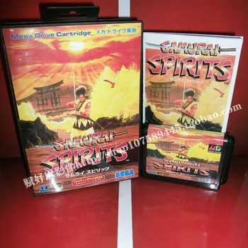 Sega MD game - Samurai spirits with Box and Manual for 16 bit Sega MD game Cartridge Megadrive Genesis system
Sega MD game - Samurai spirits with Box and Manual for 16 bit Sega MD game Cartridge Megadrive Genesis system