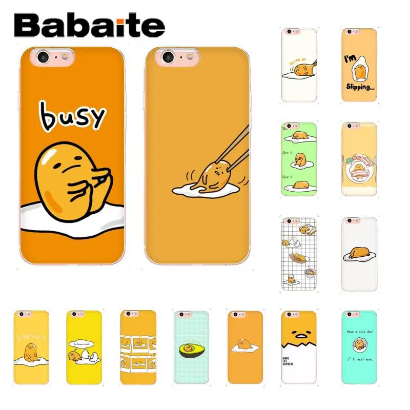 Babaite gudetama lazy egg Colorful Cute Coque Shell Phone Case for iPhone 8 7 6 6S Plus X XS MAX 5 5S SE XR 10 Cover
Babaite gudetama lazy egg Colorful Cute Coque Shell Phone Case for iPhone 8 7 6 6S Plus X XS MAX 5 5S SE XR 10 Cover