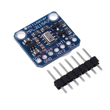 New MPL3115A2 I2C Intelligent Temperature Pressure Altitude Sensor V2.0 for Arduino
New MPL3115A2 I2C Intelligent Temperature Pressure Altitude Sensor V2.0 for Arduino