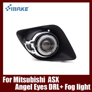 Fog Lamp Assembly LED Day Light COB Angel Eyes Foglight Daytime Running Light Lens Bumper For Mitsubishi ASX 2011-2012
Fog Lamp Assembly LED Day Light COB Angel Eyes Foglight Daytime Running Light Lens Bumper For Mitsubishi ASX 2011-2012