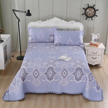 Multi Color Printed Twin Queen size 3Pcs Bedspread Pillowcase Coverlet Cotton Quilted Bed cover Bed spread set Blanket
Multi Color Printed Twin Queen size 3Pcs Bedspread Pillowcase Coverlet Cotton Quilted Bed cover Bed spread set Blanket