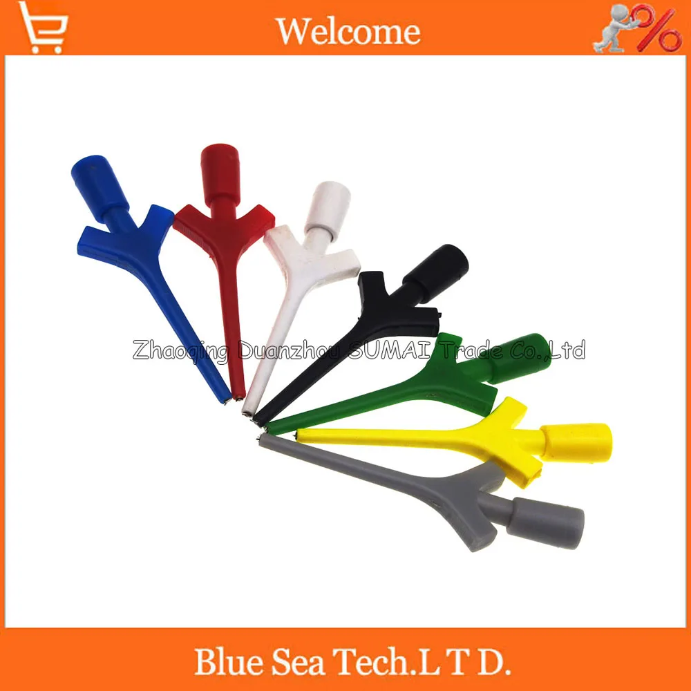 7 colors choose Airplane Test hook with connector wire multimeter Lead Wire Kit SMD IC Hook Test Clip Probes Cable Seven color
7 colors choose Airplane Test hook with connector wire multimeter Lead Wire Kit SMD IC Hook Test Clip Probes Cable Seven color